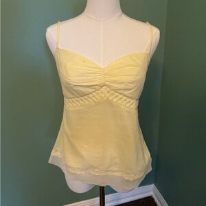 ANTONIO MELANI Light Yellow Sunshine Cami